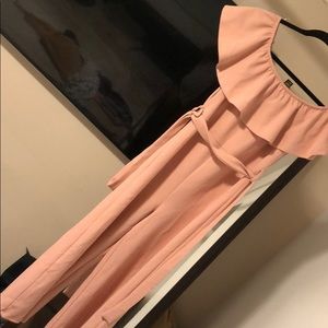 Pink jumpsuit